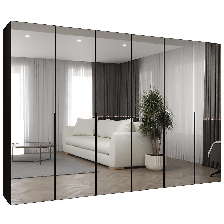 Skriňa Alicante III 300 čierna