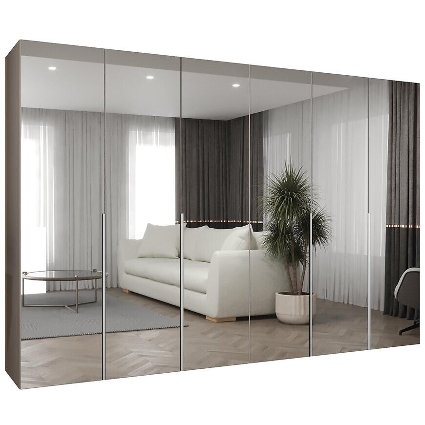 Skriňa Alicante III 300 kašmír/strieborný