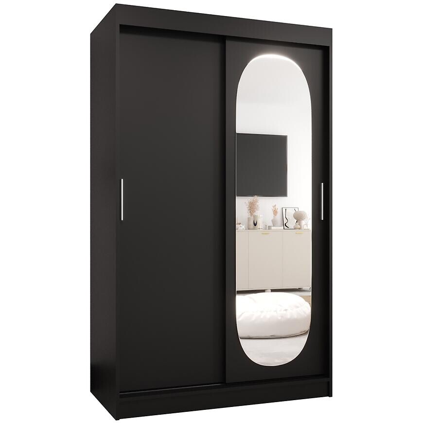 Skriňa Royal 120 čierna