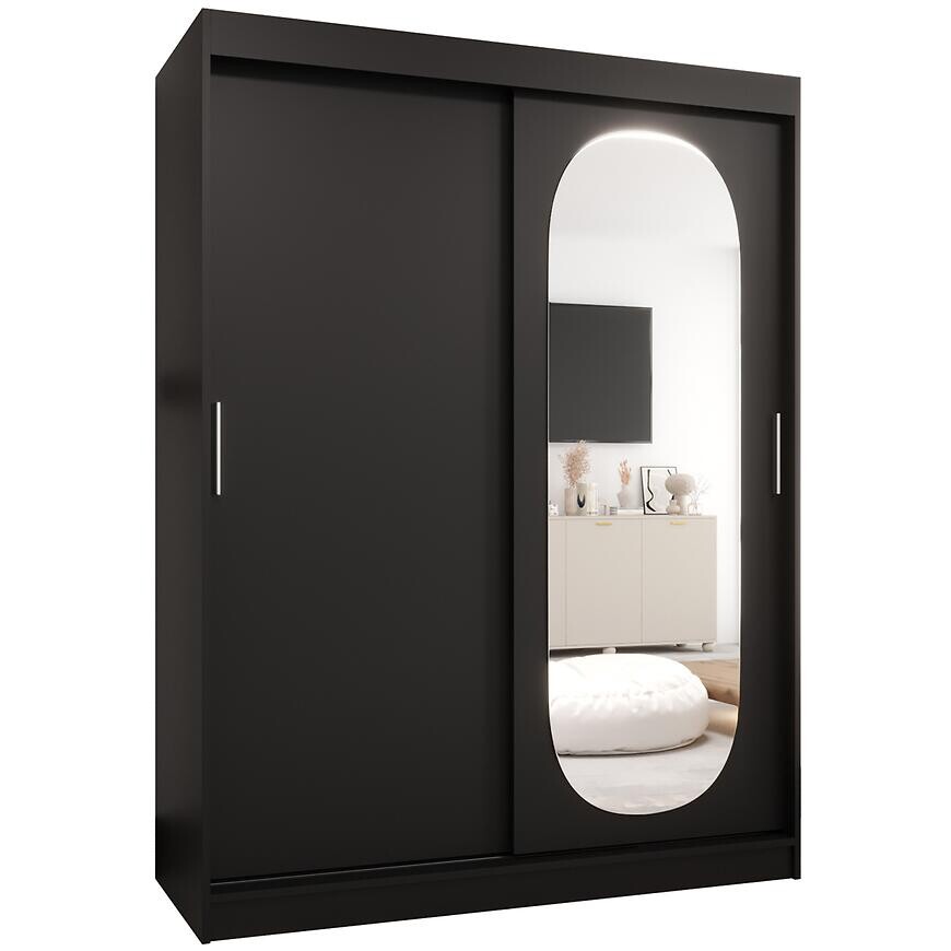 Skriňa Royal 150 čierna