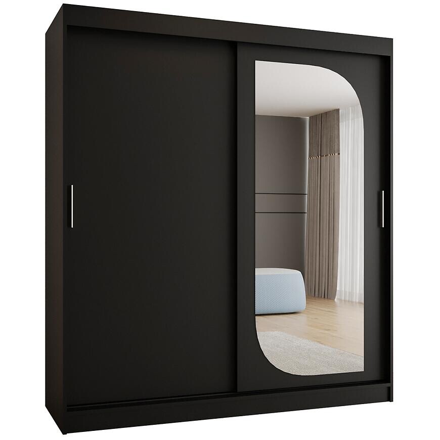 Skriňa Lucy 180 čierna