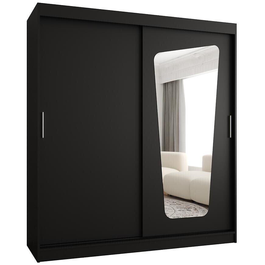 Skriňa Moka 180 čierna