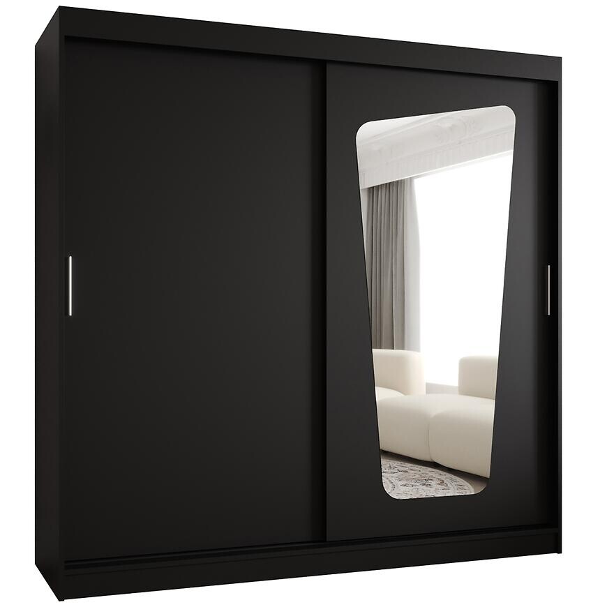 Skriňa Moka 200 čierna