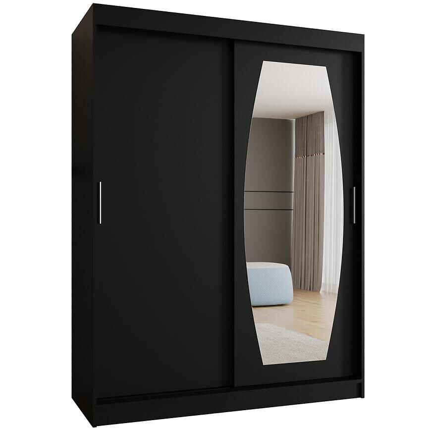 Skriňa Rossa 150 čierna