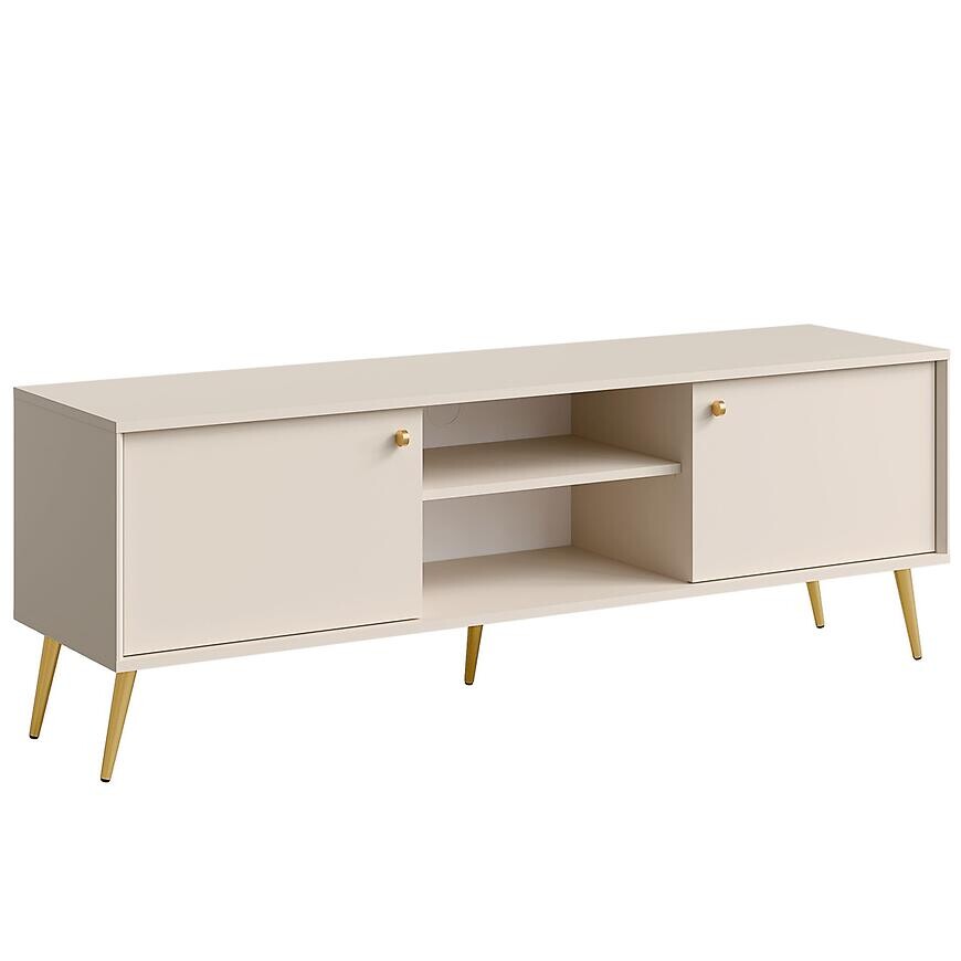 TV stolík 2D Rose 08 pieskovo béžová