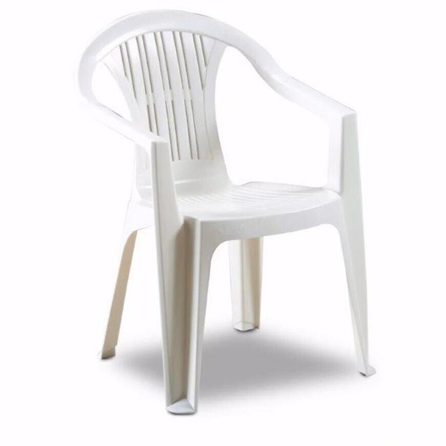 Biela Ratak záhradná stolička