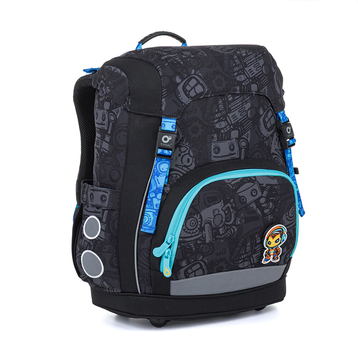 Ľahká aktovka malý robot Topgal KIRA 26015