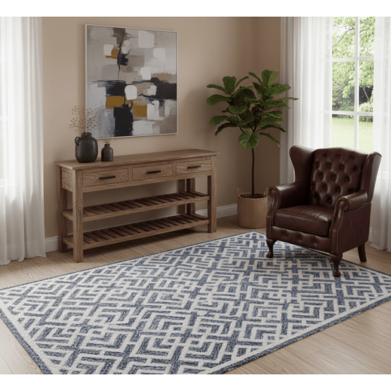 indickynabytok.sk - Koberec BOESMAN-III 120x180 cm z pravej vlny a bavlny