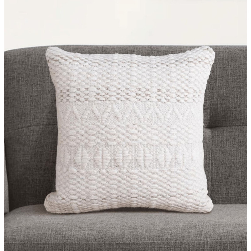 indickynabytok.sk - Vankúš OTAKHOI 45x45 cm z pravej vlny a juty