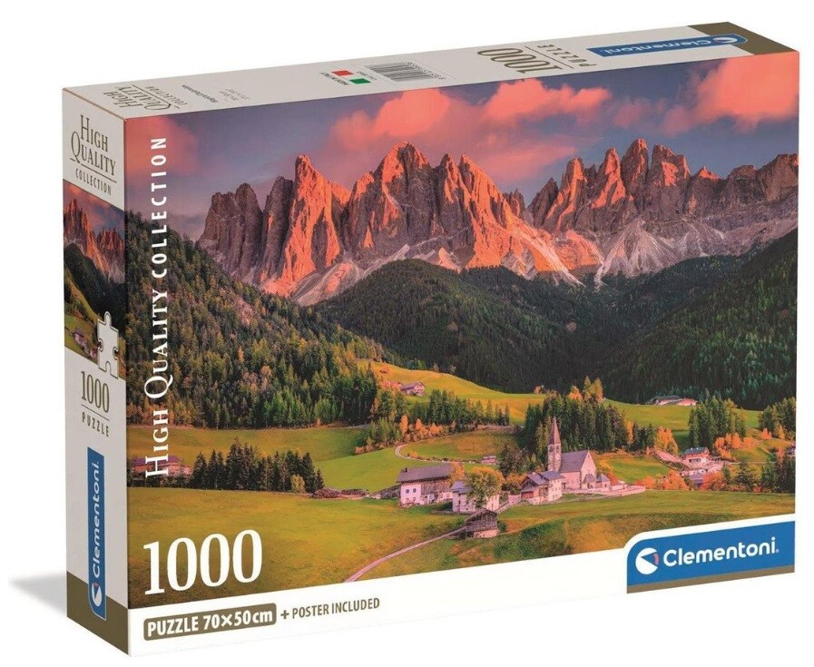 Clementoni Puzzle 1000 Magické Dolomity