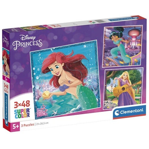 Clementoni Puzzle 3x48 Disney princezné