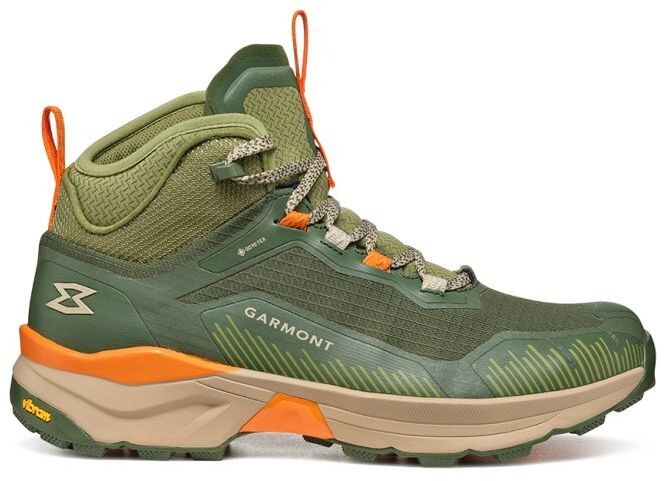 Garmont 9.81 ENGAGE MID GTX quadrifolium green/peel orange Veľkosť: 44,5