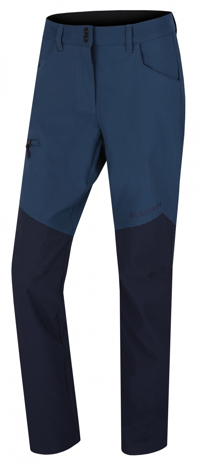 Husky Dámske softshellové nohavice Kavia L blue Veľkosť: L