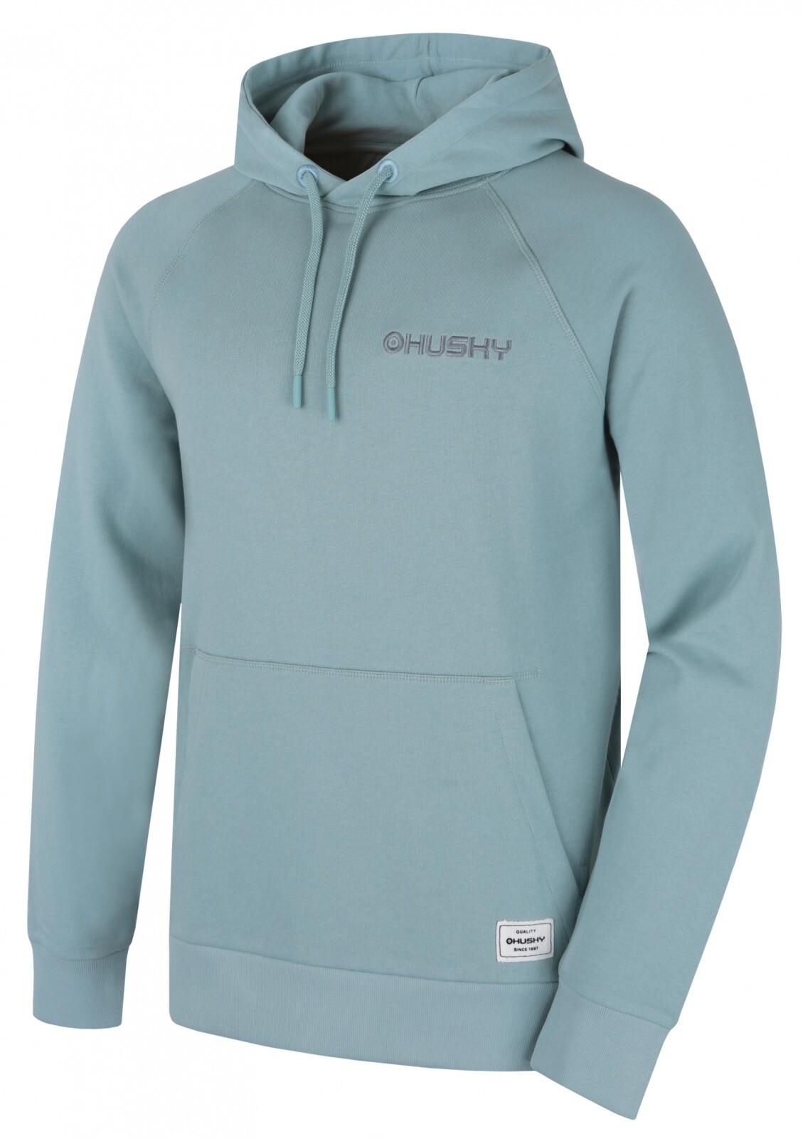 Husky Pánska bavlnená mikina Buggy M faded mint Veľkosť: L