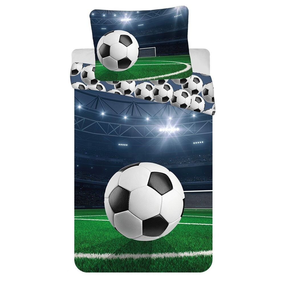 Jerry Fabrics Posteľná bielizeň Futbalový štadión - 140 x 200 cm / 70 x 90 cm