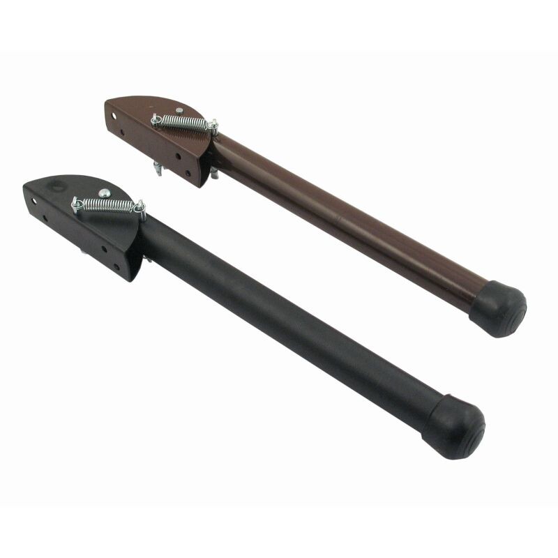 Garážová podpera 50x2,5 cm XL - čierna