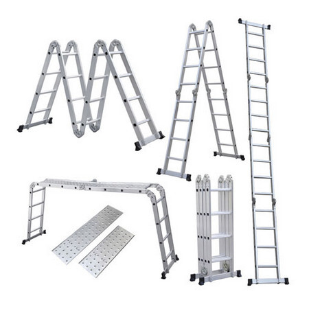 Multifunkčný rebrík + plošina 4x4 - 4,7 m