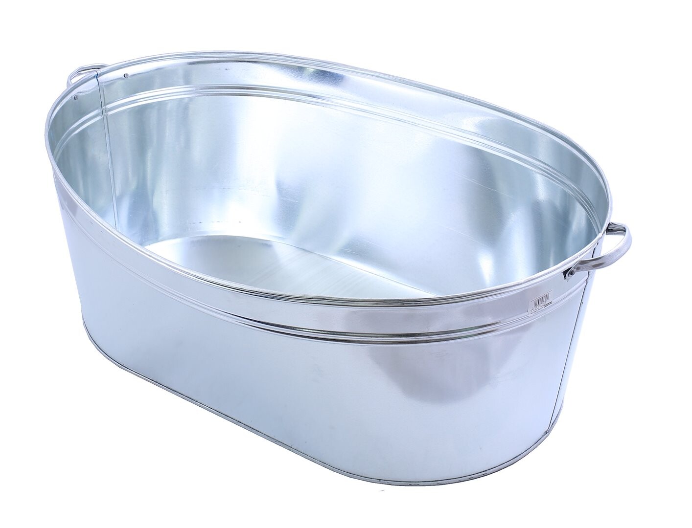 Pozinkovaná oválna kovová vaňa 100 l