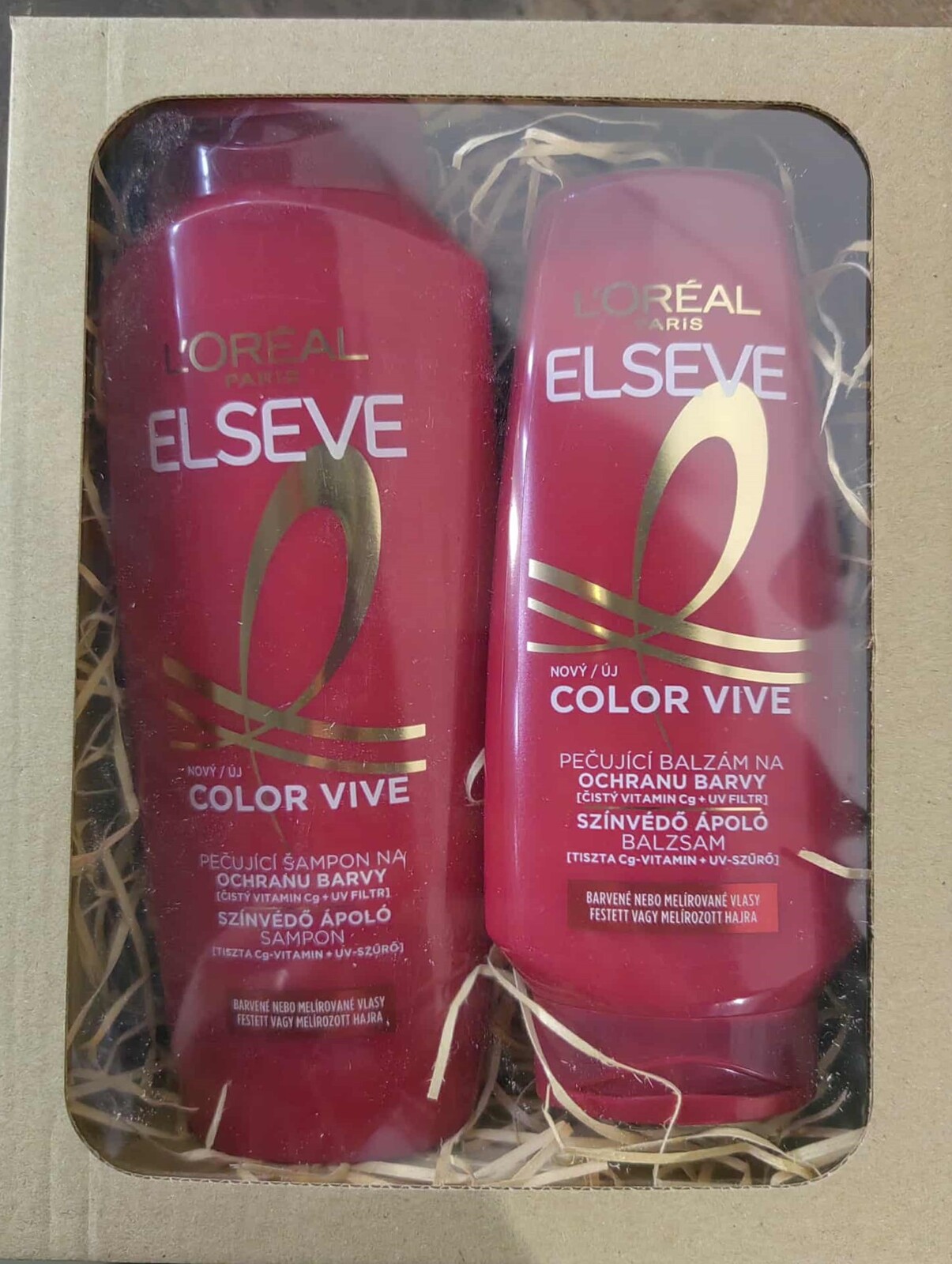 Loreal L'Oréal Elseve Color Vive Darčekový Box