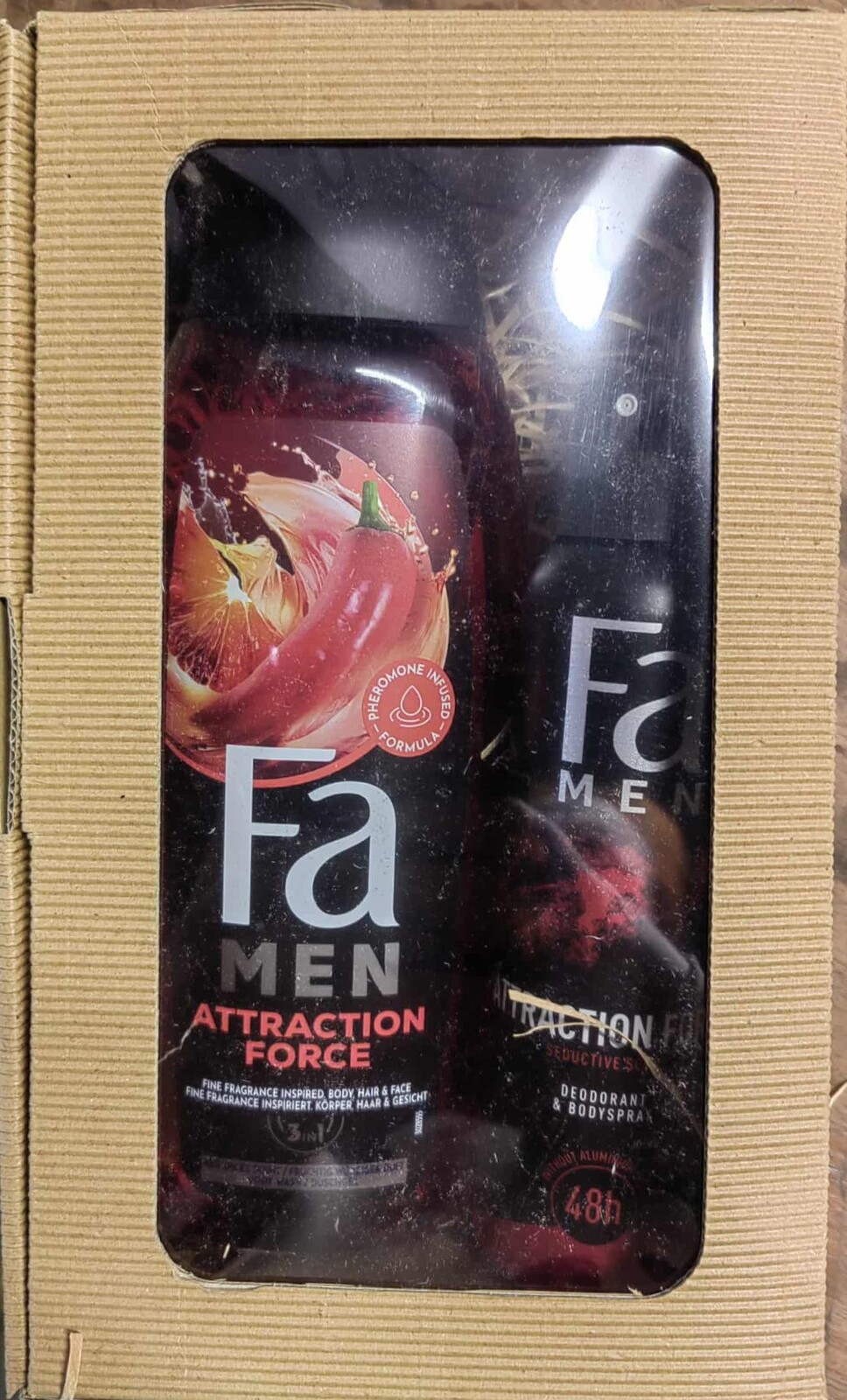 FA Men Attraction Force Darčekový Box