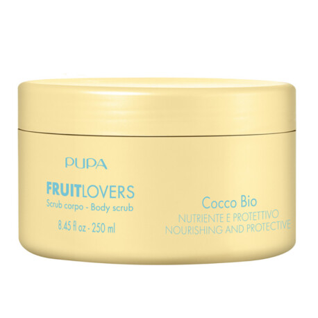 PUPA Milano Telový peeling Coconut Bio Fruit Lovers (Body Scrub) 250 ml