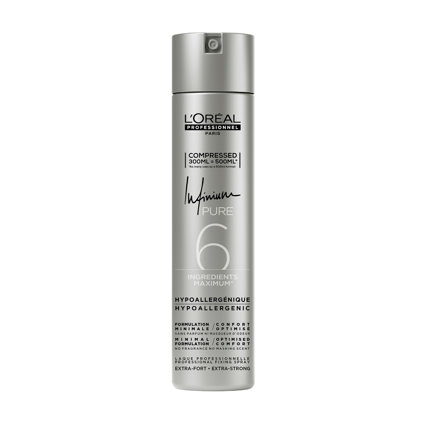 L'Oréal Professionnel Lak na vlasy s extra silnou fixáciou Infinium Pure (Extra Strong Hairspray) 300 ml