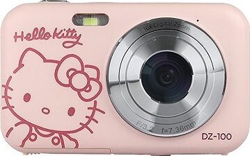 YASHICA Hello Kitty Digital Camera DZ-100 Pink