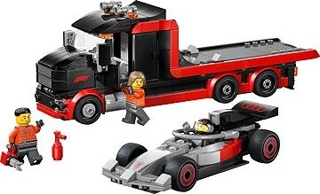 LEGO® City 60493 Výstavný nákladiak F1® s pretekárskym autom Audi F1®