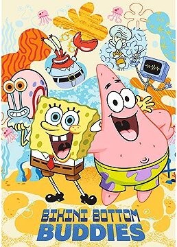 TREFL Puzzle Premium Plus Spongebob 1000 dielikov