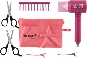 Teddies Malá kaderníčka s fénom s doplnkami