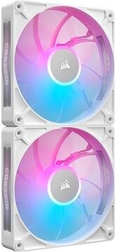 Corsair iCUE LINK RX140 RGB MAX White Dual Fan Kit