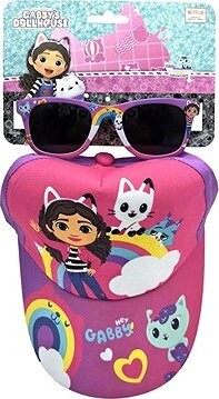 Gabby's Dollhouse: Hey Gabby! – Detská sada šiltovka s okuliarmi