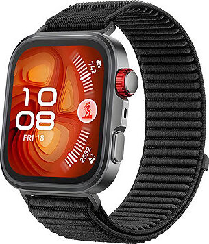 Drakero Nylonový čierny na Huawei Watch Fit 3, 4 a 4 Pro