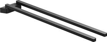 Ravak TD 340.20 Otočný držiak uterákov čierny