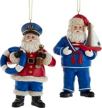 KURT ADLER Vianočná ozdoba – Santa námorník