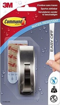 3M Command™ samolepiaci háčik z lešteného hliníka, nosnosť 1400 g