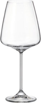 BOHEMIA ROYAL CRYSTAL Súprava pohárov na biele víno Sora 520 ml 6 ks