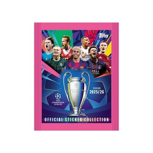 Topps UEFA Champions League 25/26 Nálepky
