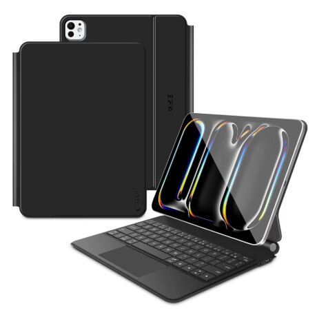 Tech-Protect Smartcase Keyboard puzdro s klávesnicou na iPad Pro 11'' 5-6gen 2024-2025, čierne (TEC335817)