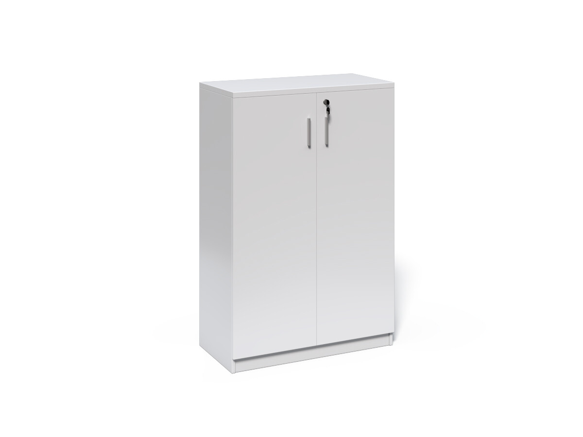 Kancelárska skrinka Houseland Prime Air 03 80 cm biela