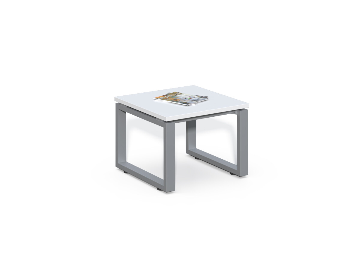 Konferenčný stolík Houseland Prime Coffee 01 60 cm biely