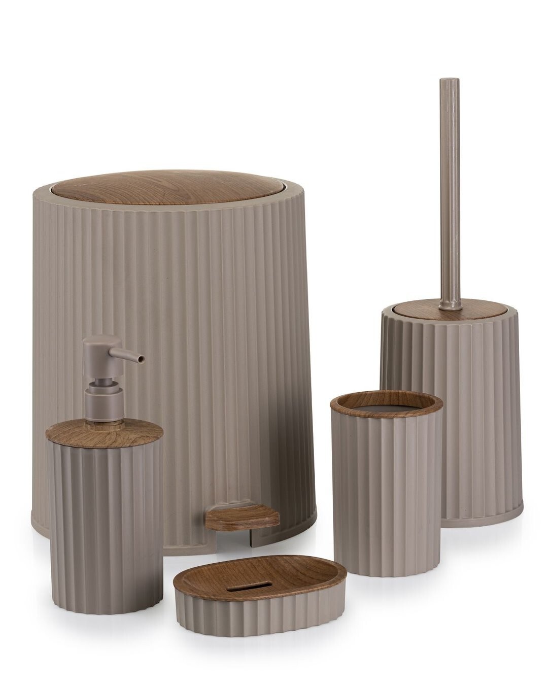 Sada koupelnových doplňků ROZA béžová