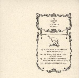 A Silver Mt. Zion, 13 BLUES FOR THIRTEEN MOONS, CD