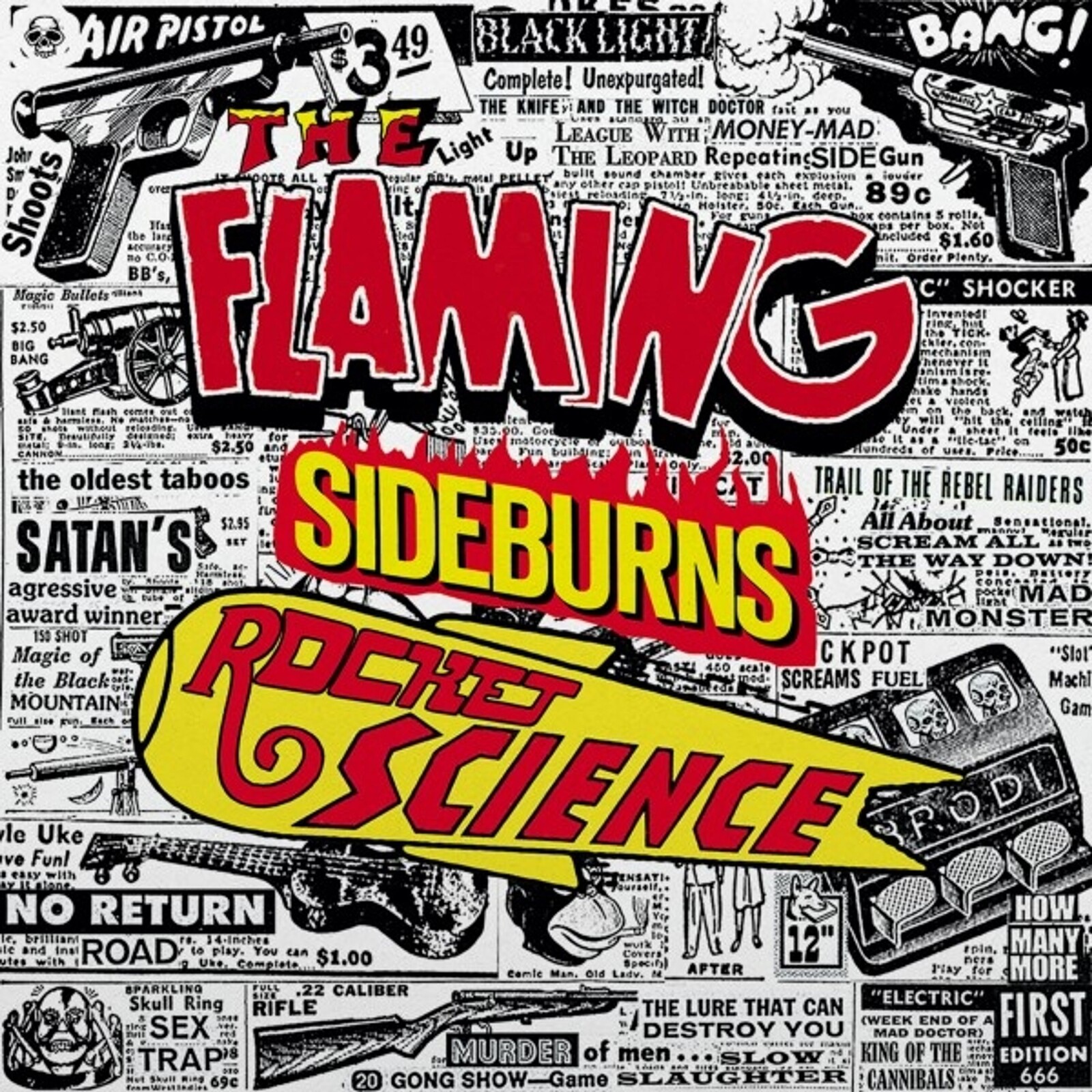 The Flaming Sideburns, ROCKET SCIENCE (ORIGINAL ARTYFACTS FROM THE PSYCHEDELIC ERA 1996 1999), CD