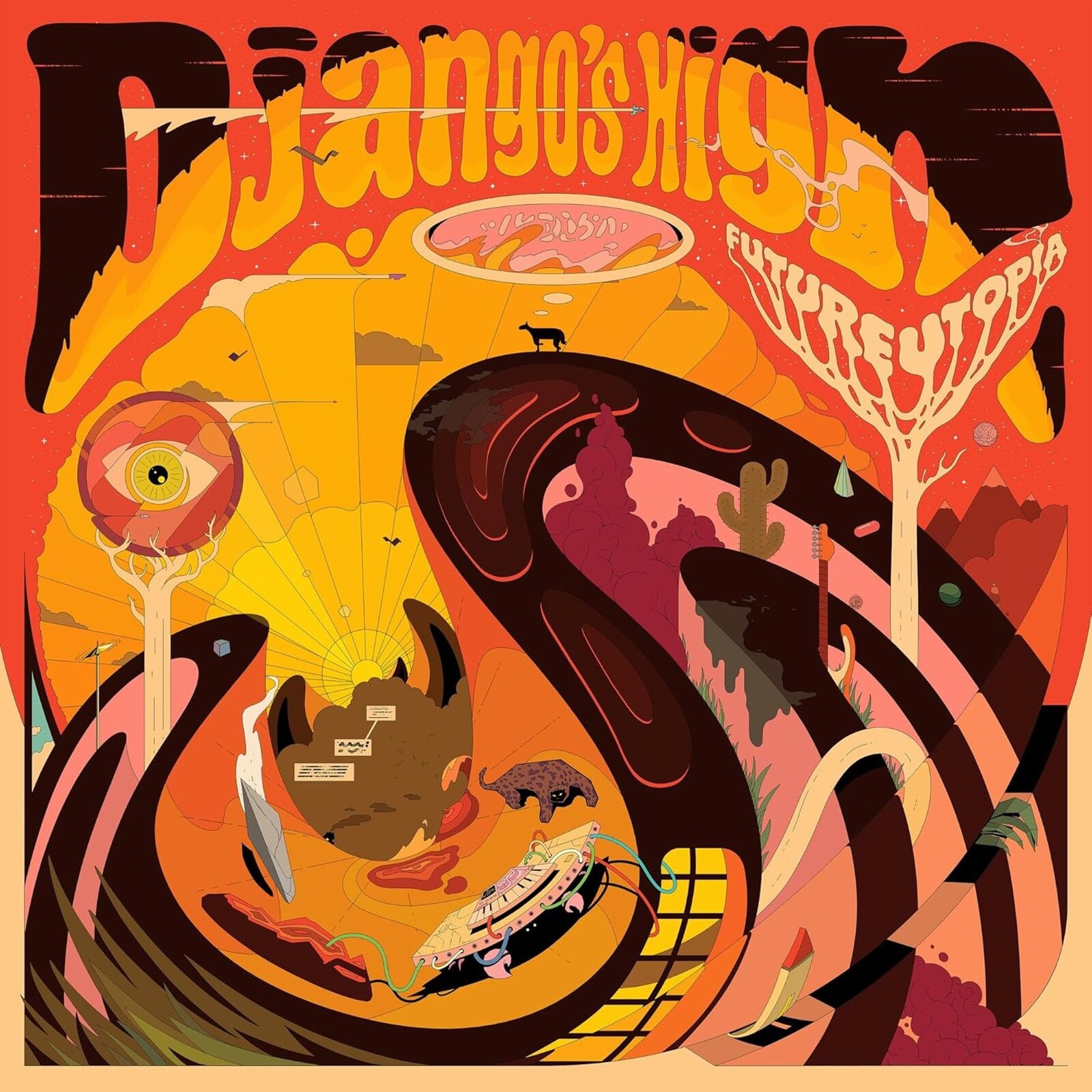 Future Utopia, DJANGO'S HIGH, CD