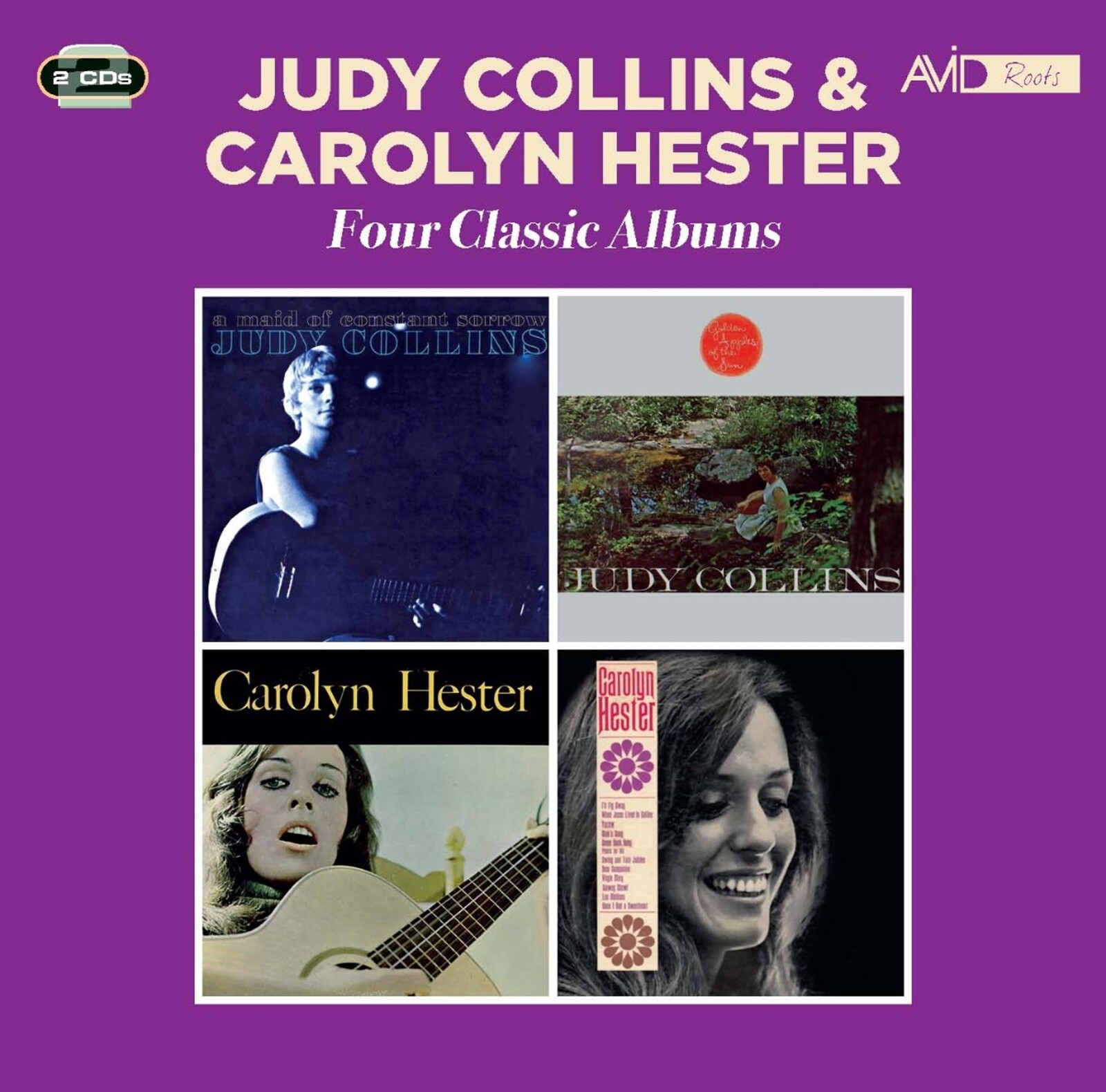 Judy Collins, FOUR CLASSIC ALBUMS, CD