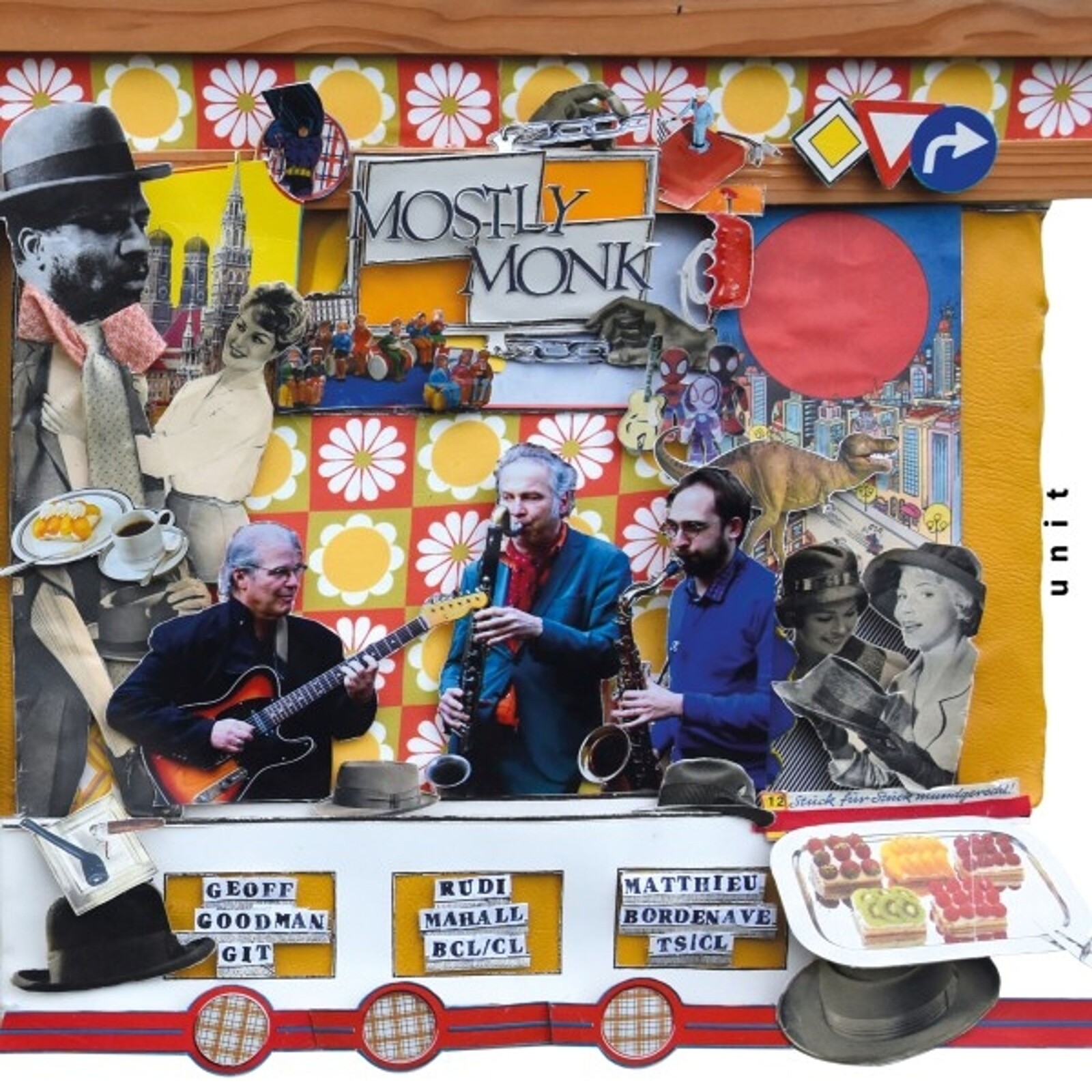 Geoff Goodman, Matthieu Bordenave, Rudi Mahall, MOSTLY MONK, CD