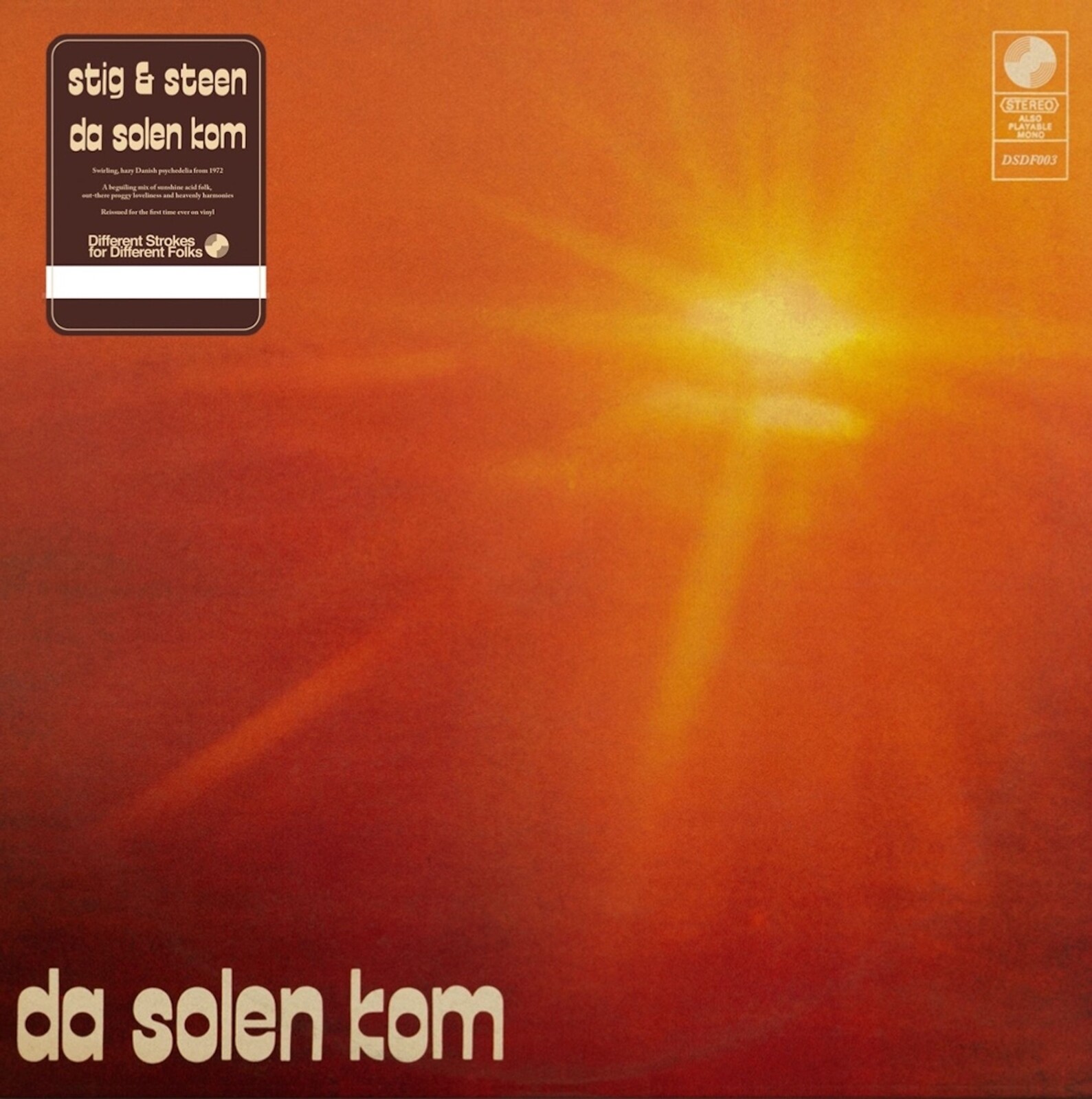 DA SOLEN KOM