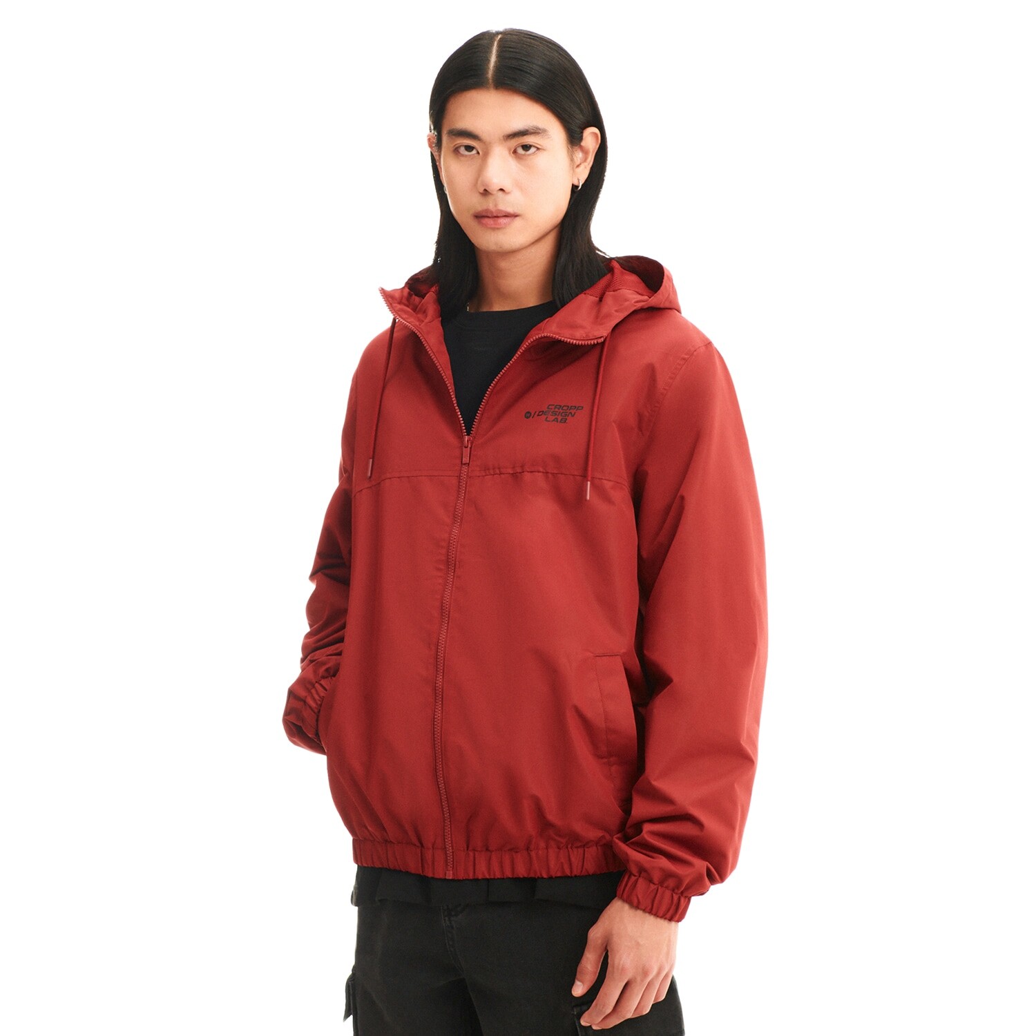 Cropp - Bunda s kapucňou - Bordový