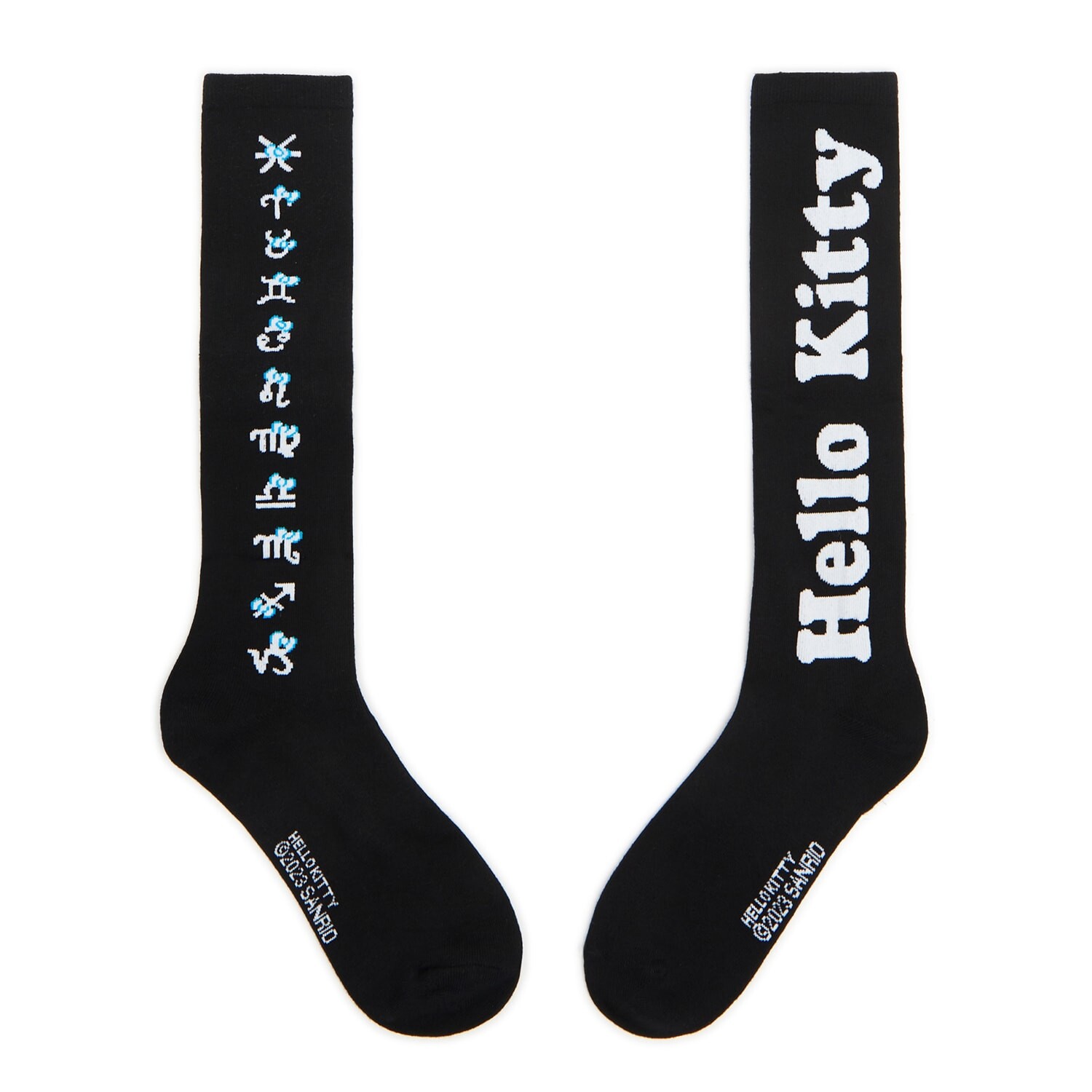 Cropp - Podkolienky Hello Kitty - Čierna